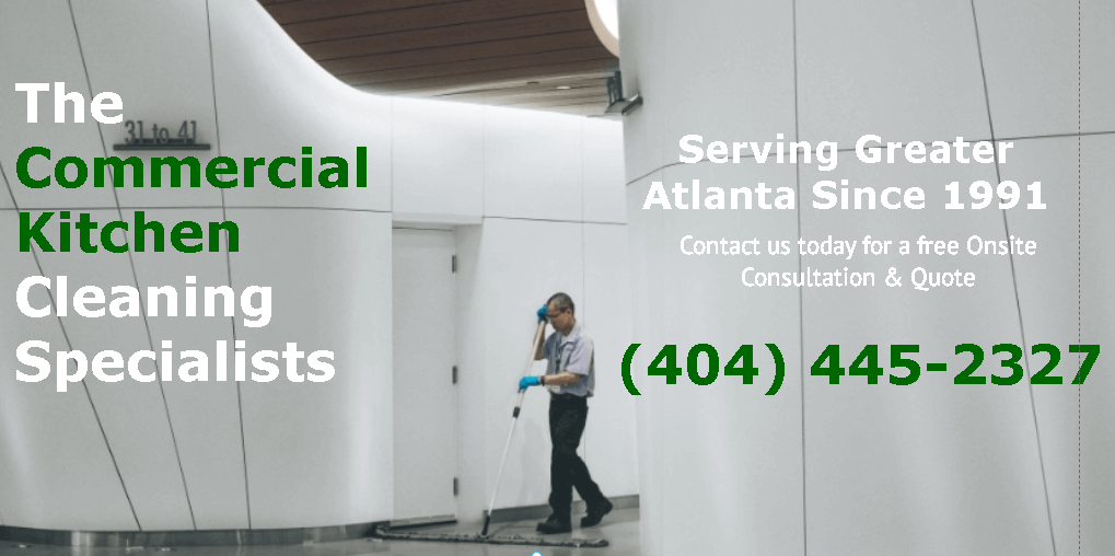 Commercial Kitchen Cleaning in Stone Mountain GA